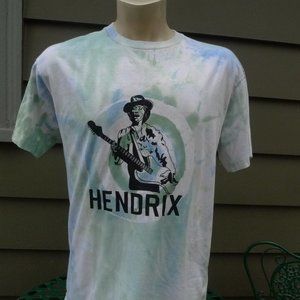 1970s Jimi Hendrix Single Stitch Shirt (C) Licensed Roach '74 * Mens L (46)